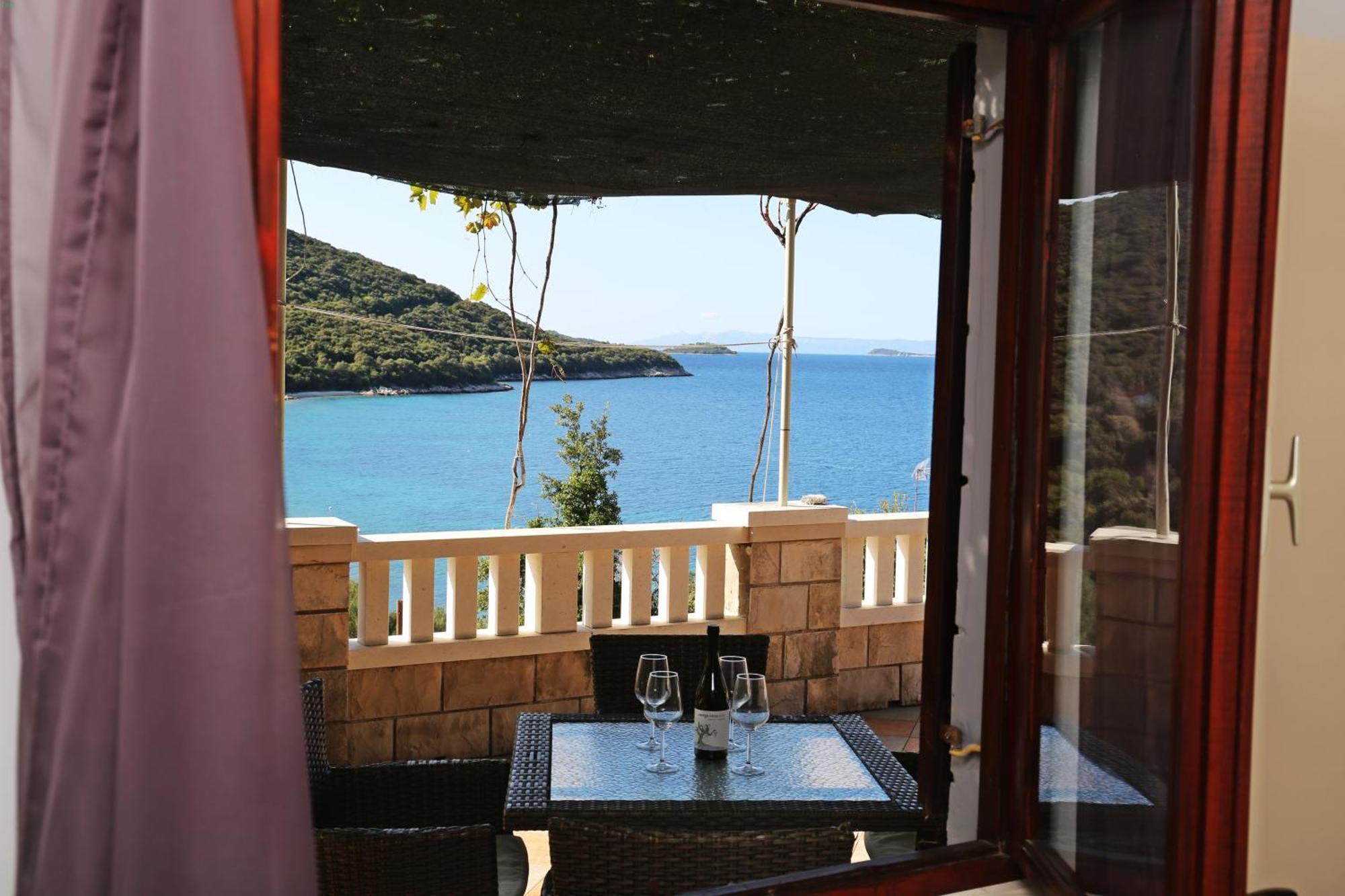 Seaside Apartments With A Swimming Pool Tri Zala, Korcula - 558 Zrnovo Rum bild