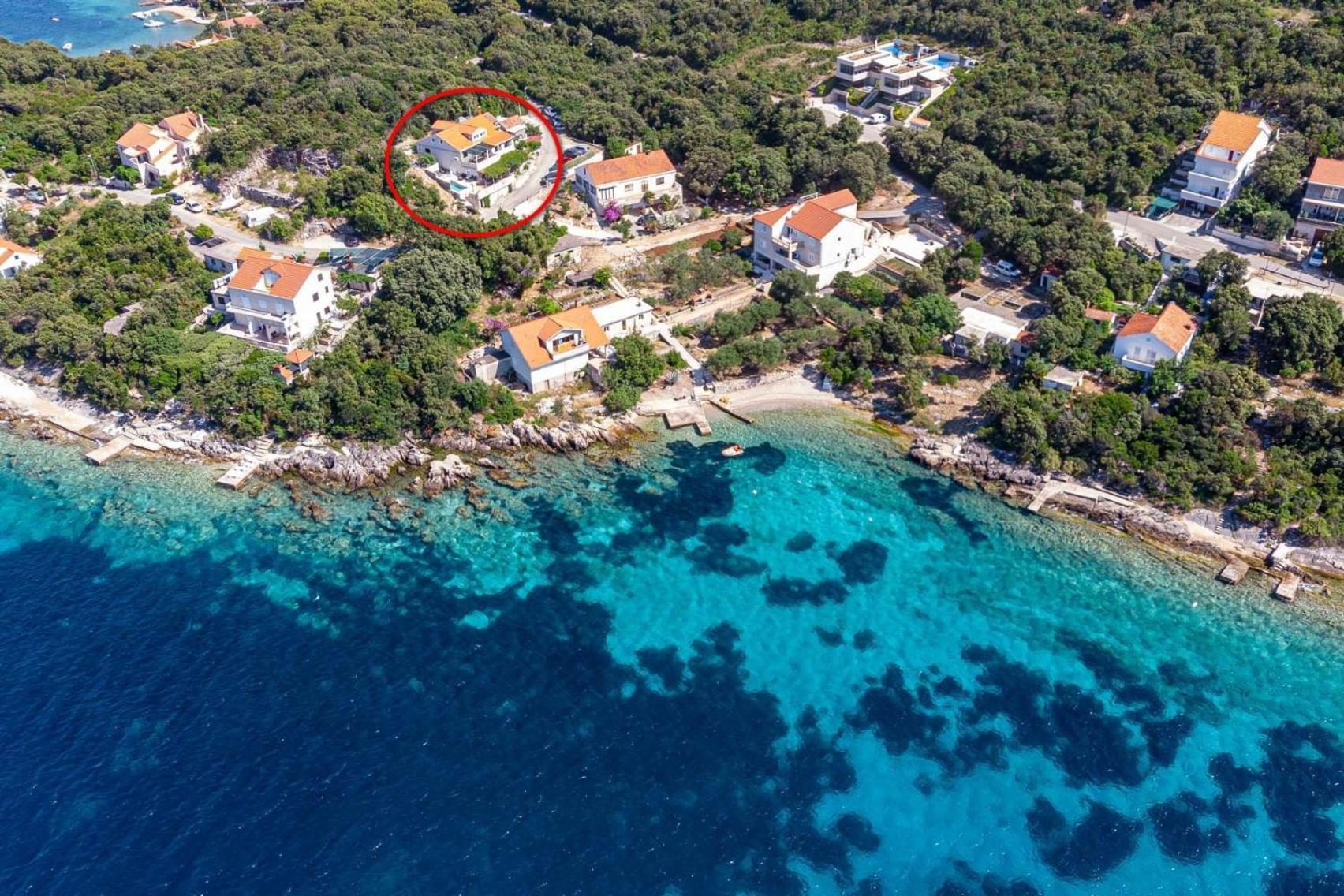 Seaside Apartments With A Swimming Pool Tri Zala, Korcula - 558 Zrnovo Exteriör bild